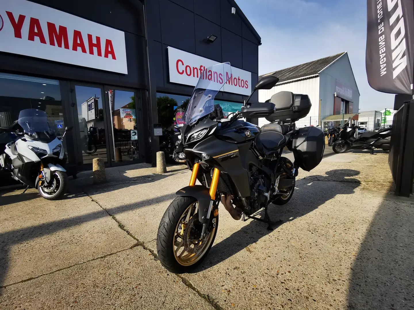 Yamaha Tracer 9 GT Schwarz - 1