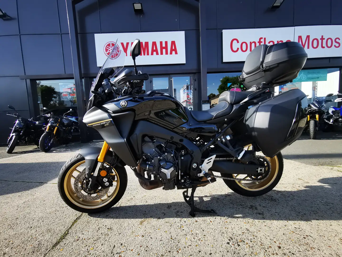 Yamaha Tracer 9 GT Schwarz - 2