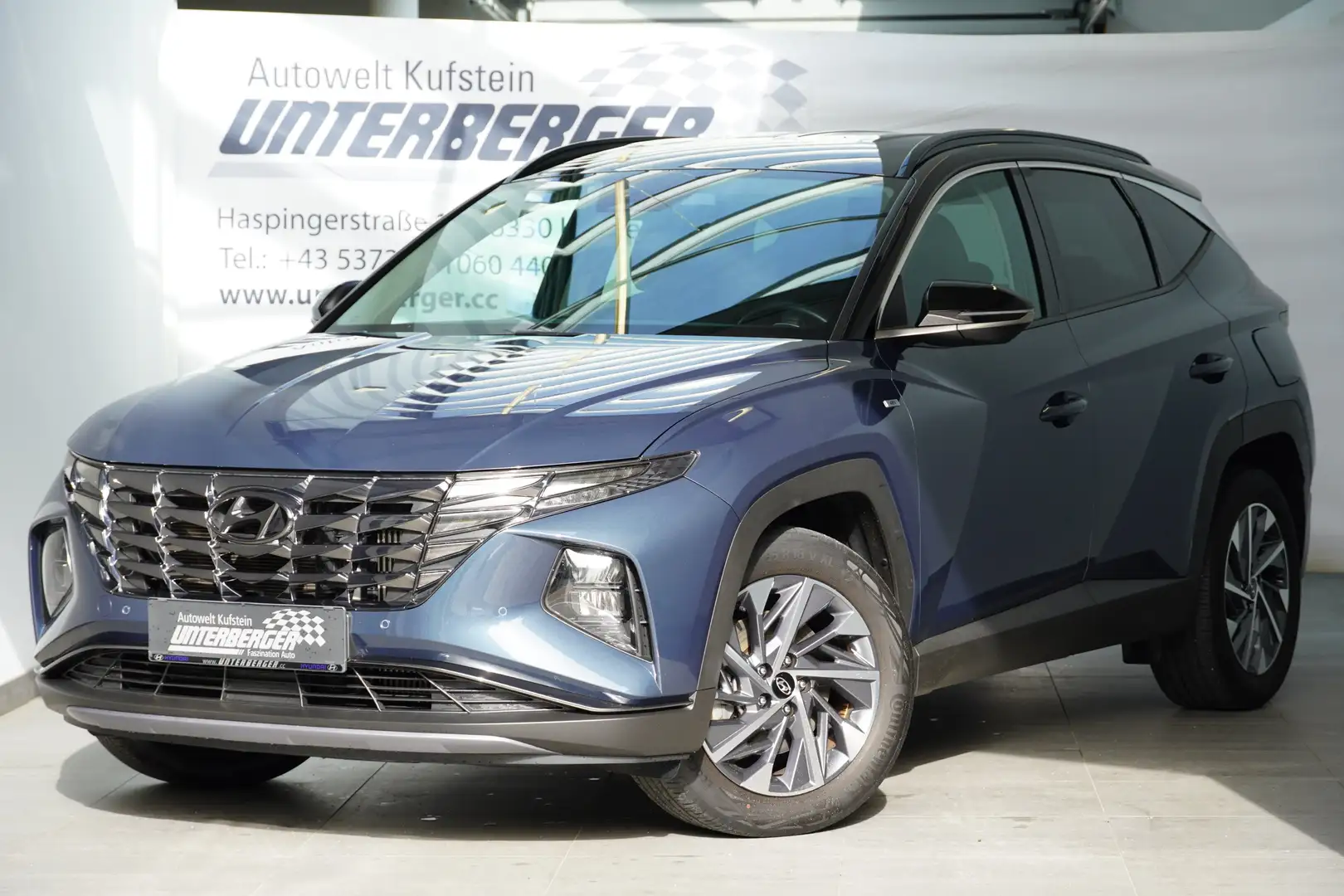 Hyundai TUCSON NX4 Trend Line 1,6 T-GDi 2WD 48V DCT t1bt1- Blau - 2