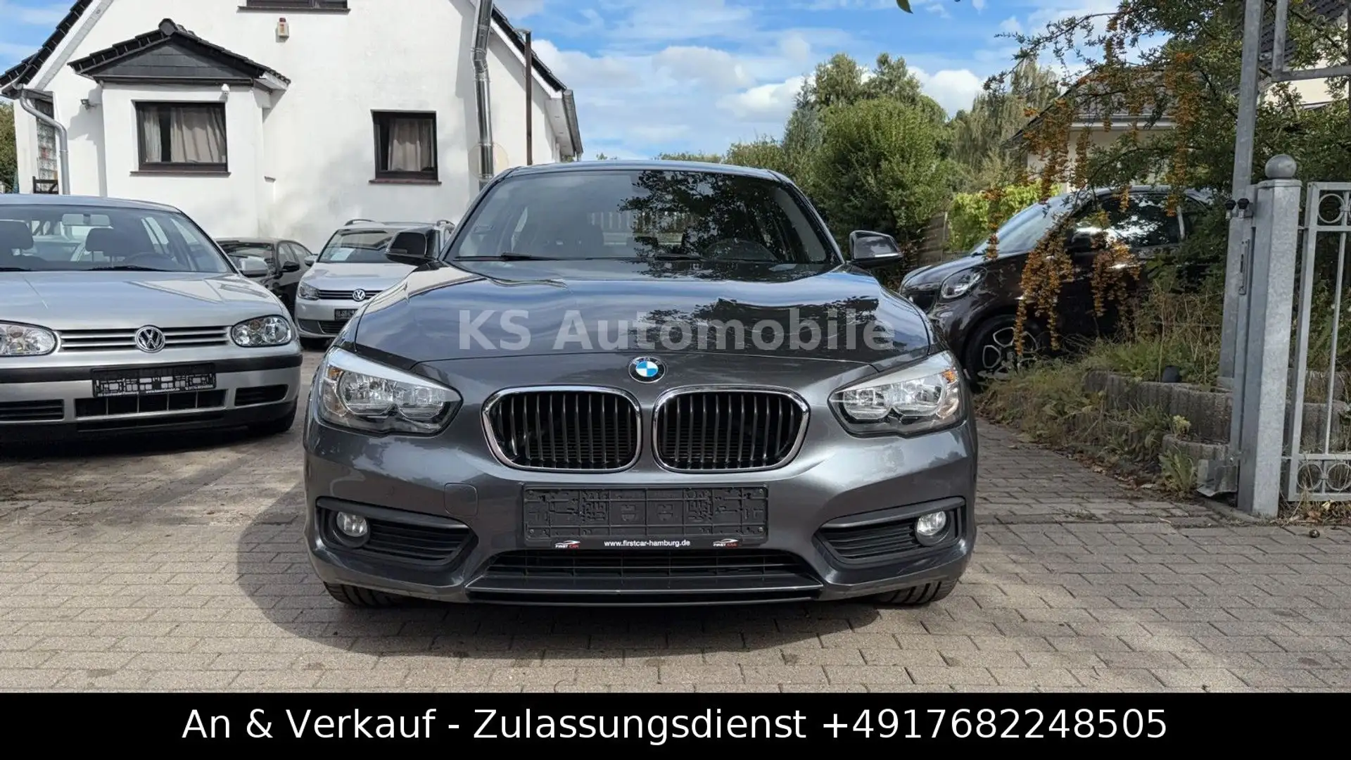 BMW 118 /PDC/NAVI/KLIMA/SCHIEBEDACH/GARANTIE Gris - 2