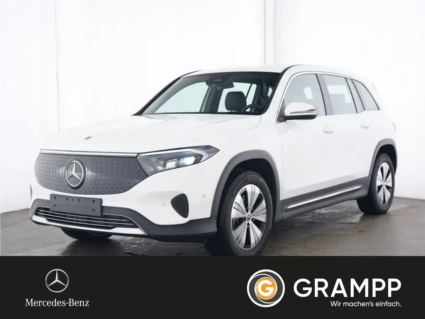 Mercedes-Benz EQB 300 4M Progressive-Advanced/7Sitzer/Fahrassi Weiß - 1
