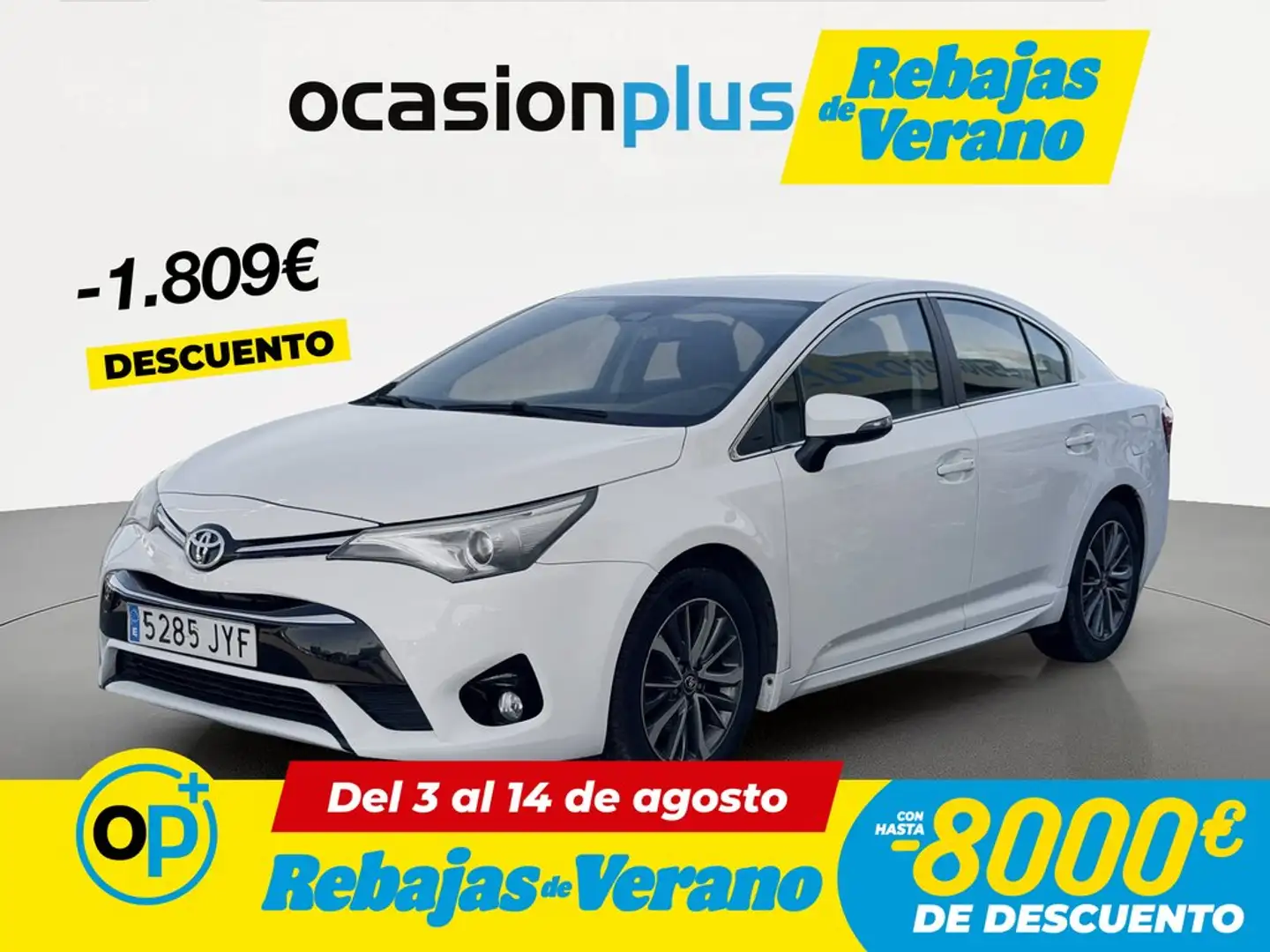 Toyota Avensis 150D Advance Blanco - 1