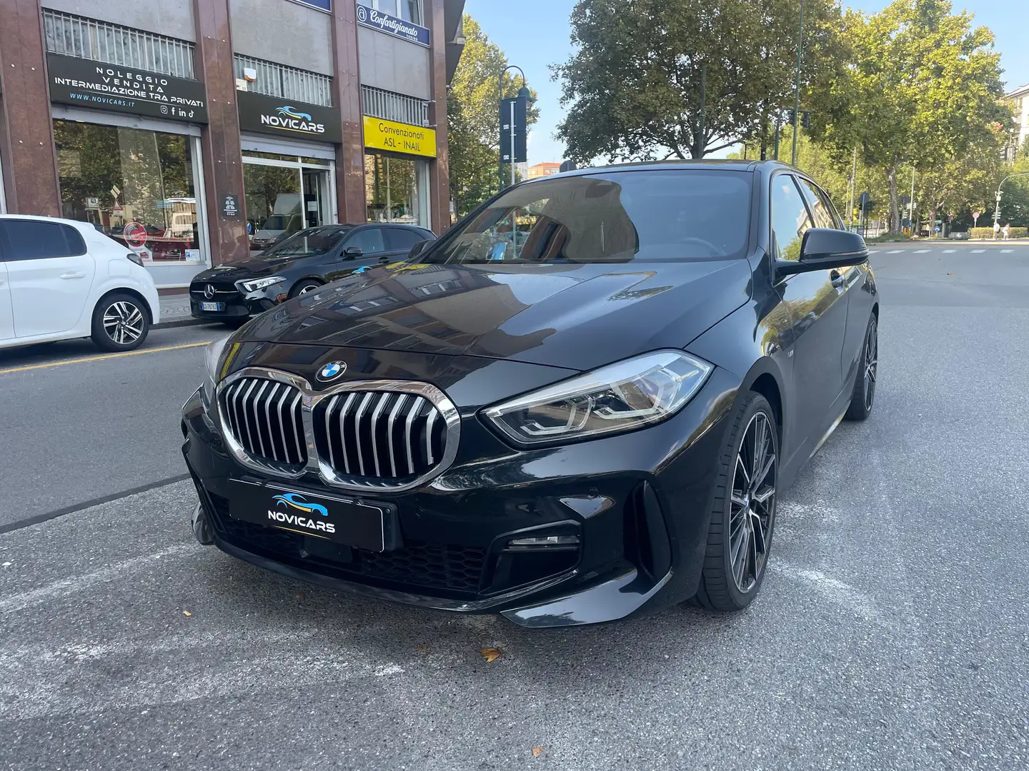 BMW 118 Serie 1 F40 118d Msport auto Nero - 1