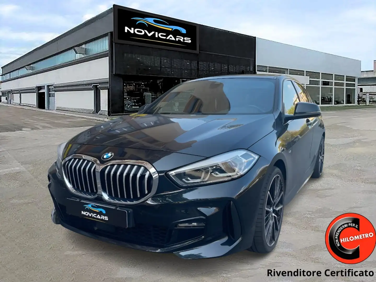 BMW 118 Serie 1 F40 118d Msport auto Schwarz - 1