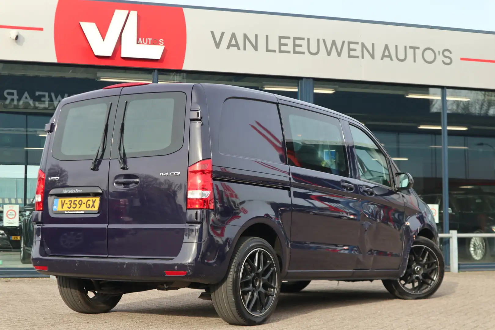 Mercedes-Benz Vito 114 CDI Lang | Automaat | AMG Velgen | Cruise cont Paars - 2