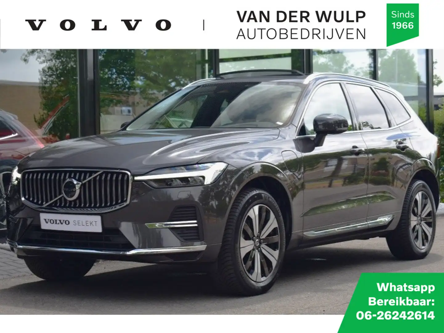 Volvo XC60 T8 455Pk AWD Plus Bright | Lighting | Climate | Ha Grijs - 1