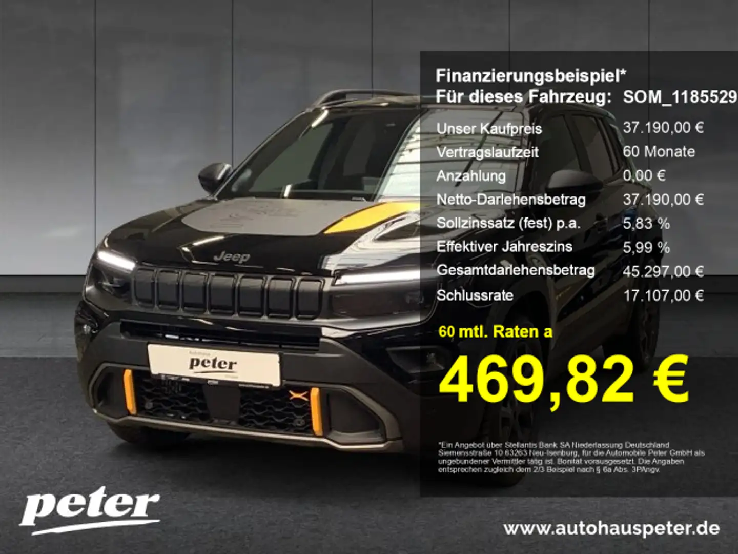 Jeep Avenger Avenger The North Face 4xe MY25 1.2l T3 eAWD Černá - 1