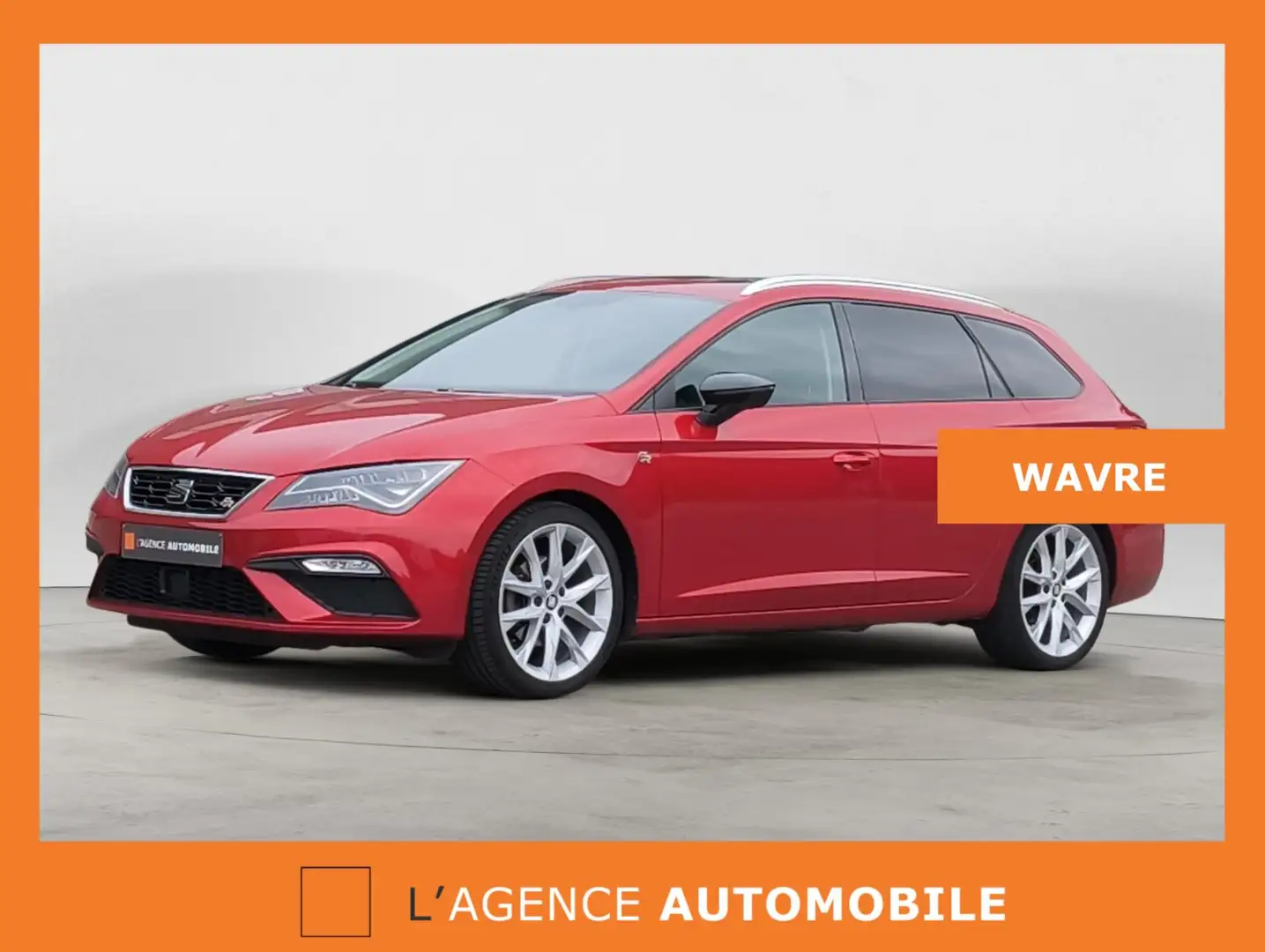 SEAT Leon ST 1.5 TSI FR DSG - GARANTIE 12 à 48 MOIS Rouge - 1