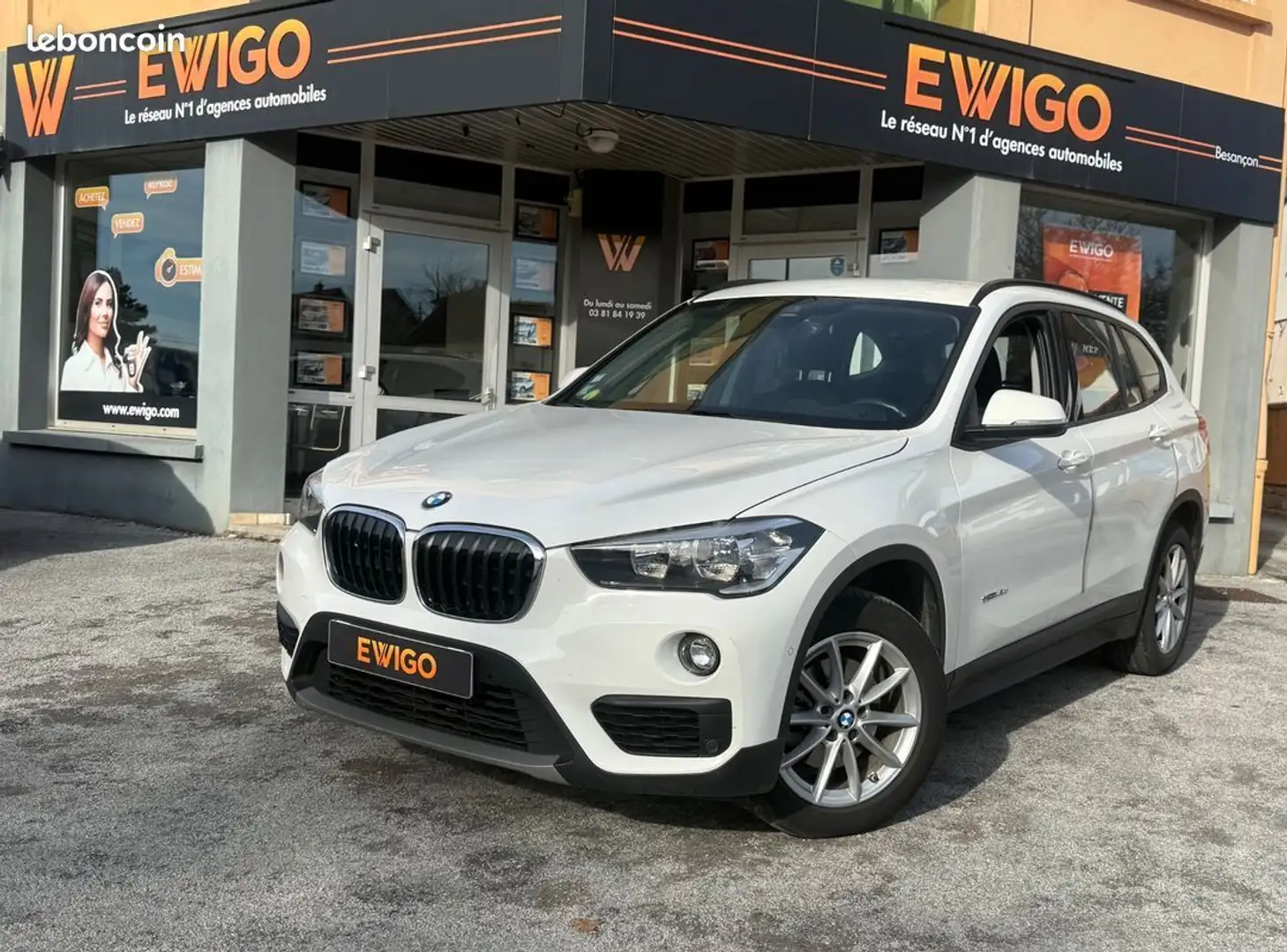 BMW X1 1.8 d 150 ch business design sdrive Blanc - 1