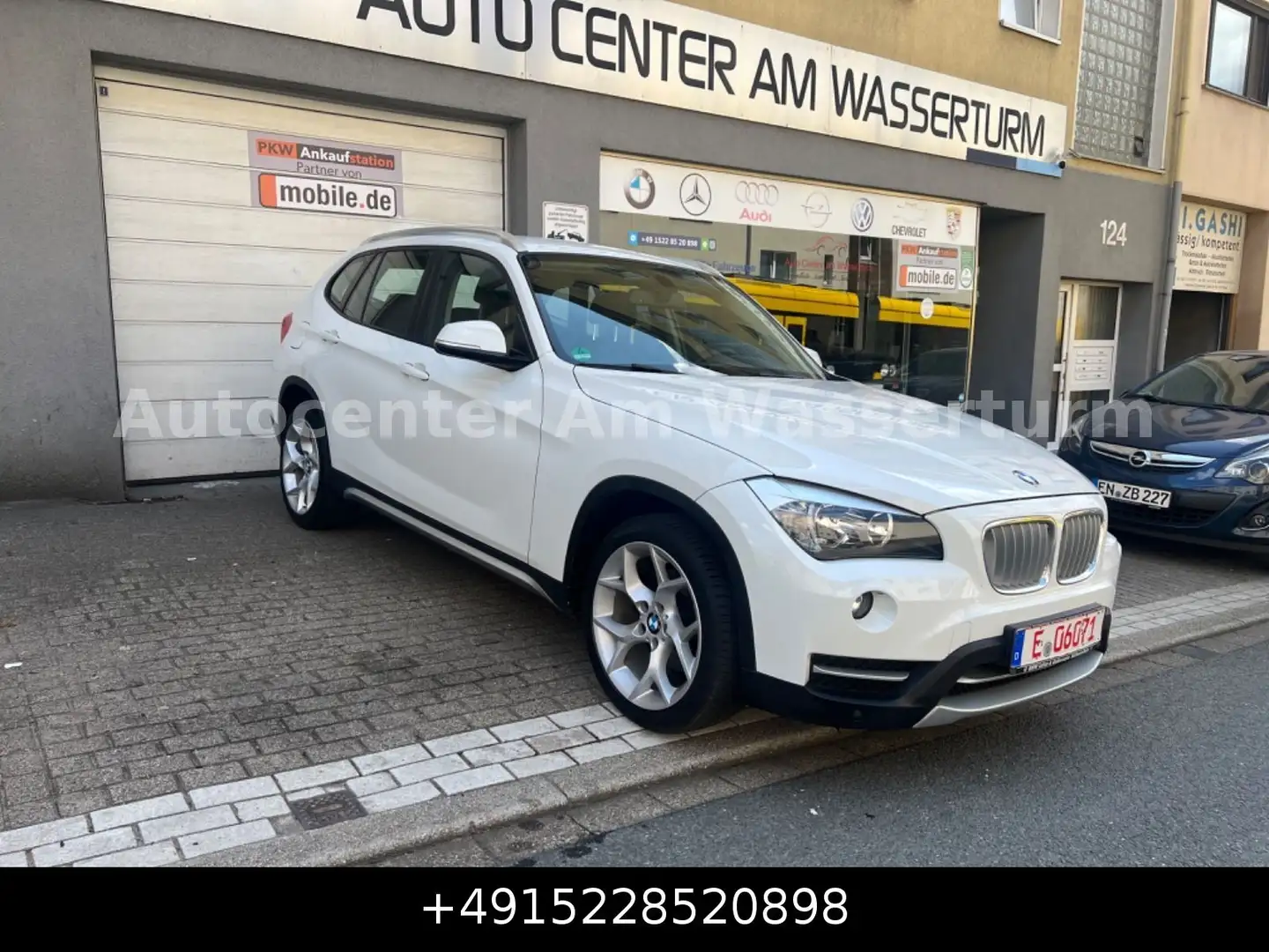 BMW X1 18 d xDrive 2.Hand|PDC|Navi|Teilleder Blanc - 1