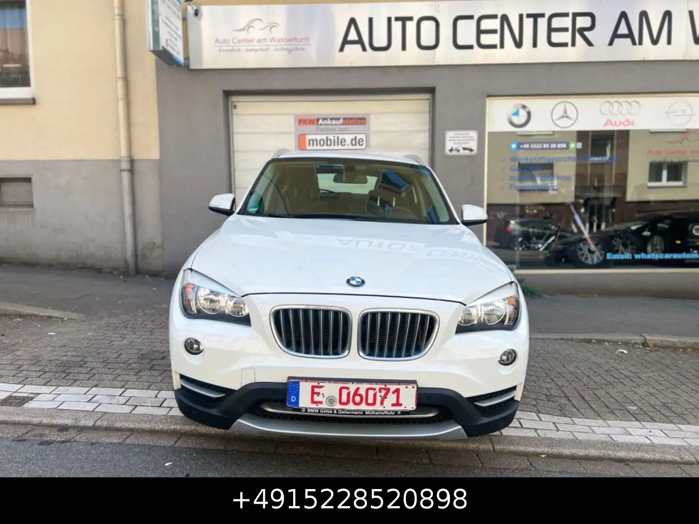 BMW X1 18 d xDrive 2.Hand|PDC|Navi|Teilleder Blanc - 2