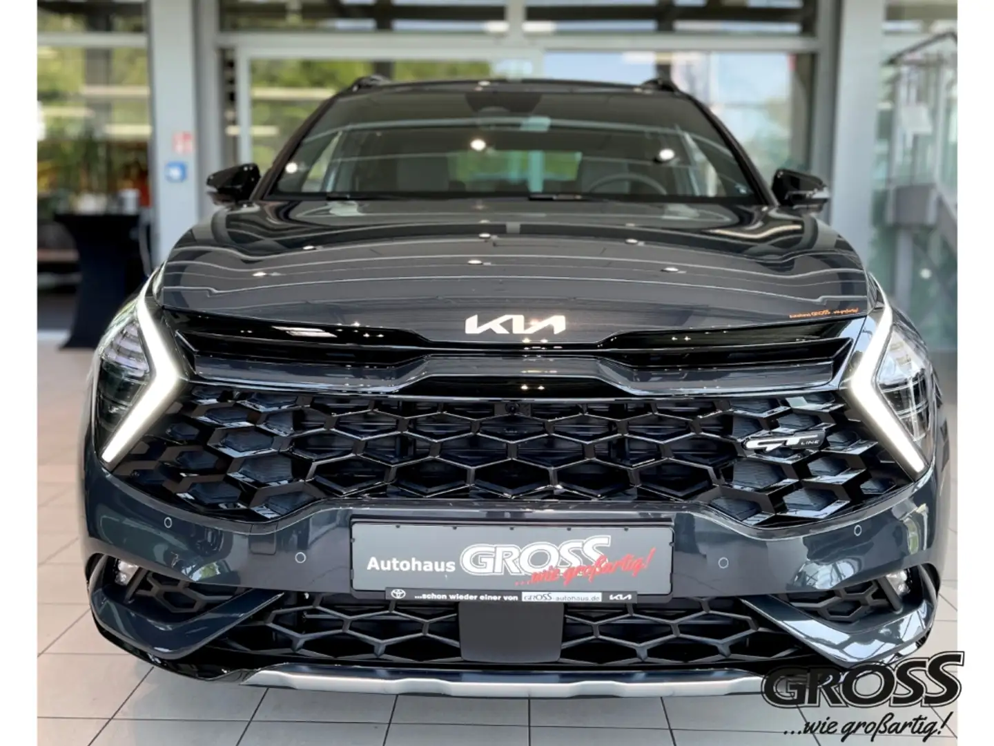 Kia Sportage GT-Line 4WD AHK Memory Sitze Klimasitze LED El. He Grau - 2