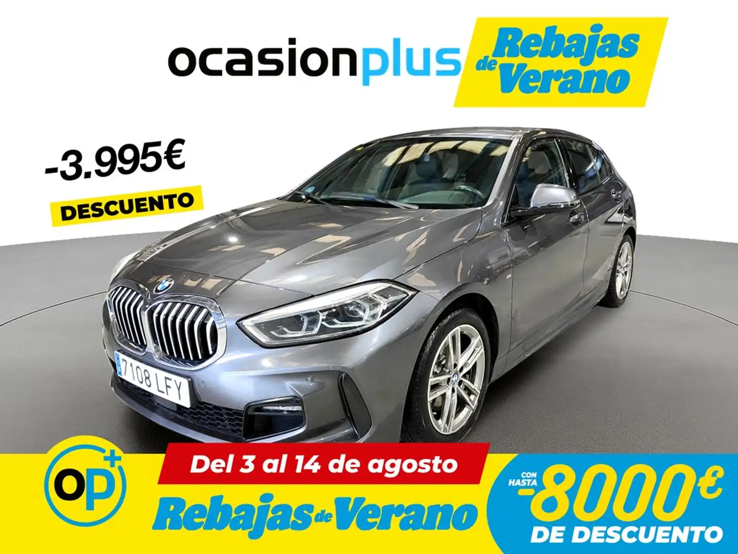 BMW 116 116dA Gris - 1