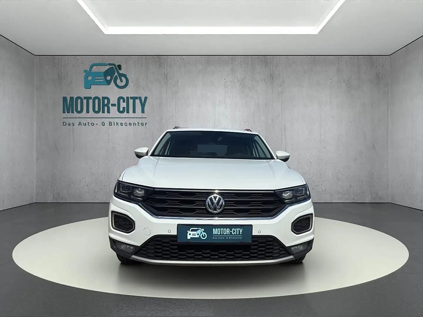 Volkswagen T-Roc 2,0 TDI SCR 4Motion Sport DSG Weiß - 1