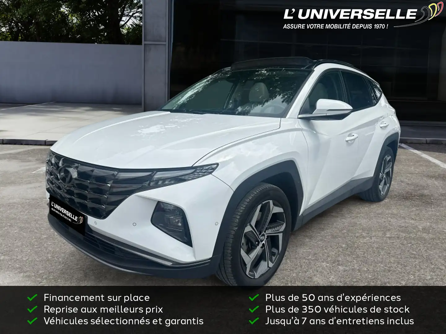 Hyundai TUCSON SHINE SENSATION HYBRID Белый - 1