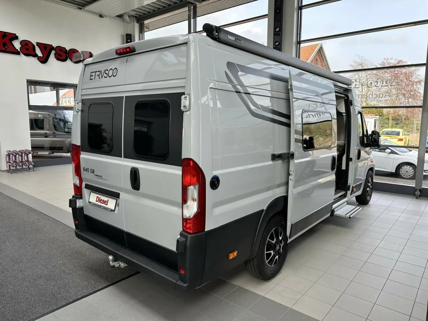 Etrusco CV 640 SB Automatik +AHK+Einzelbett+Navi+Kamera+ Grau - 2