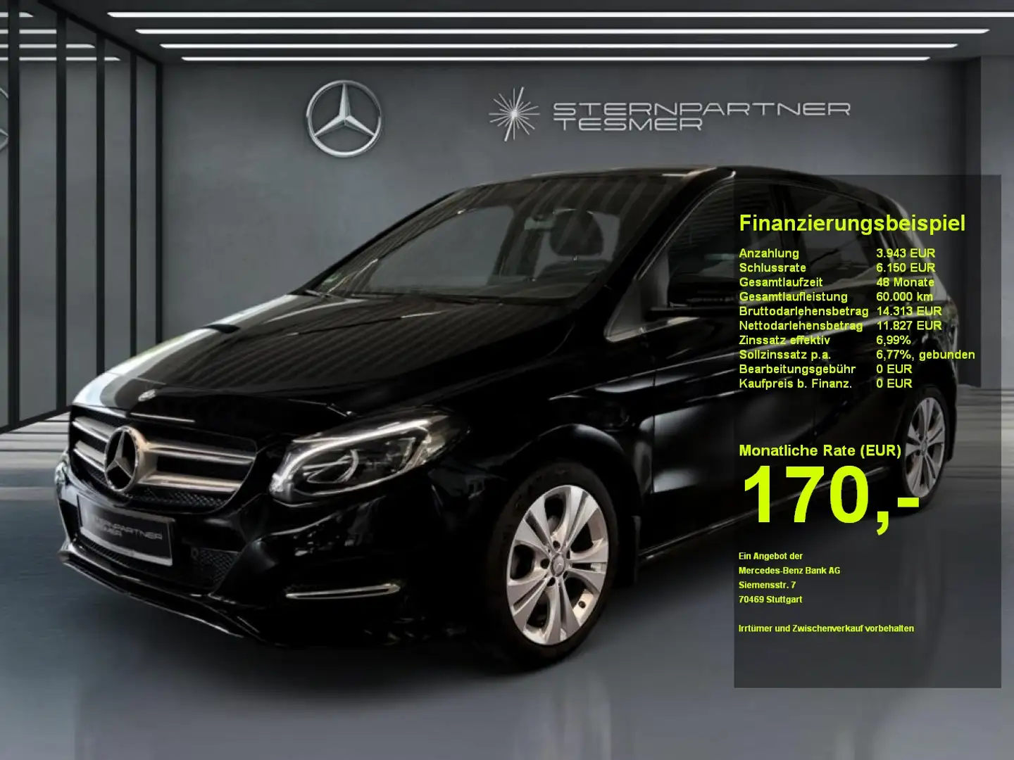 Mercedes-Benz B 180 Urban - AHK - LED - Sitzheizung Zwart - 1