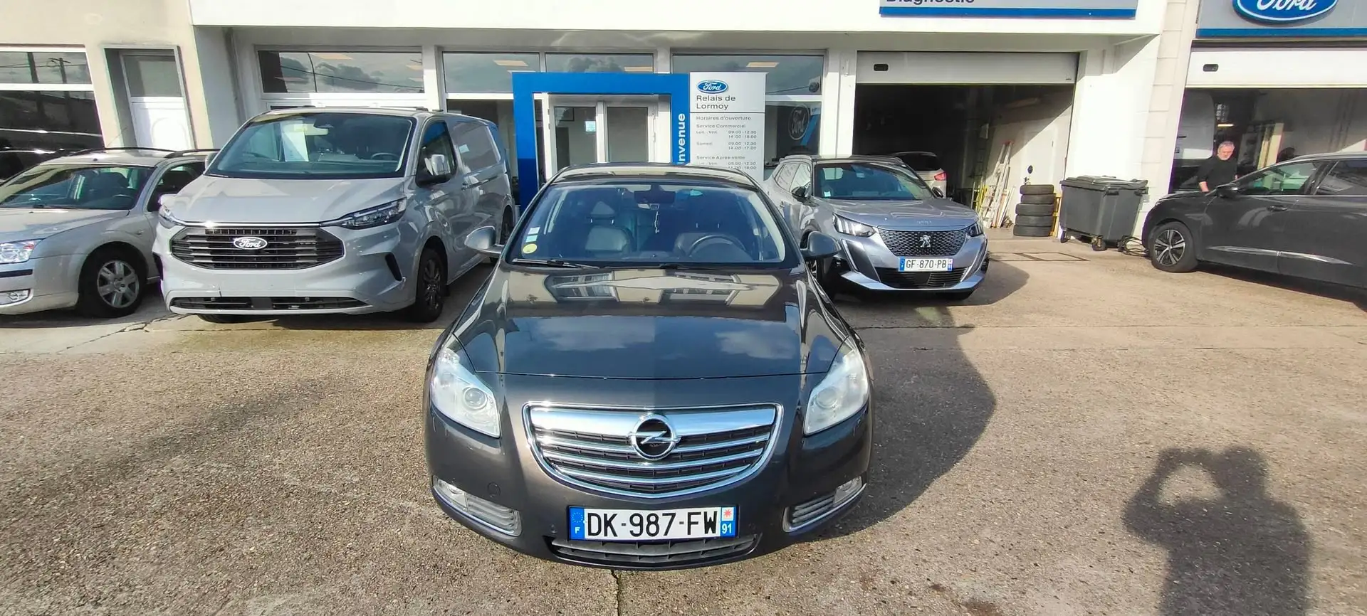 Opel Insignia 2.0 CDTI Start/Stop 163 ch BVM6 Cosmo Pack Gris - 1