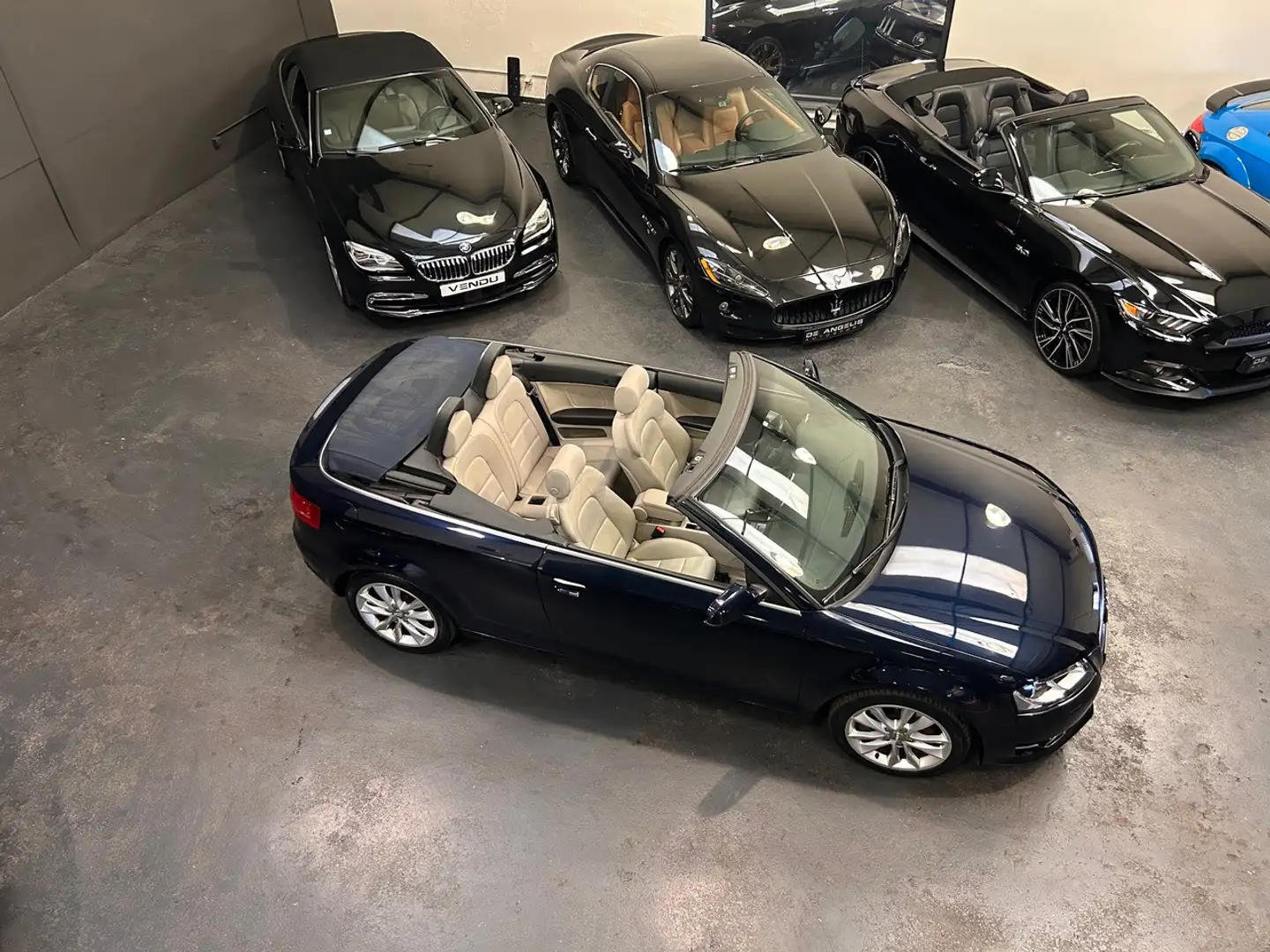 Audi Cabriolet AMBITION LUXE Blauw - 2