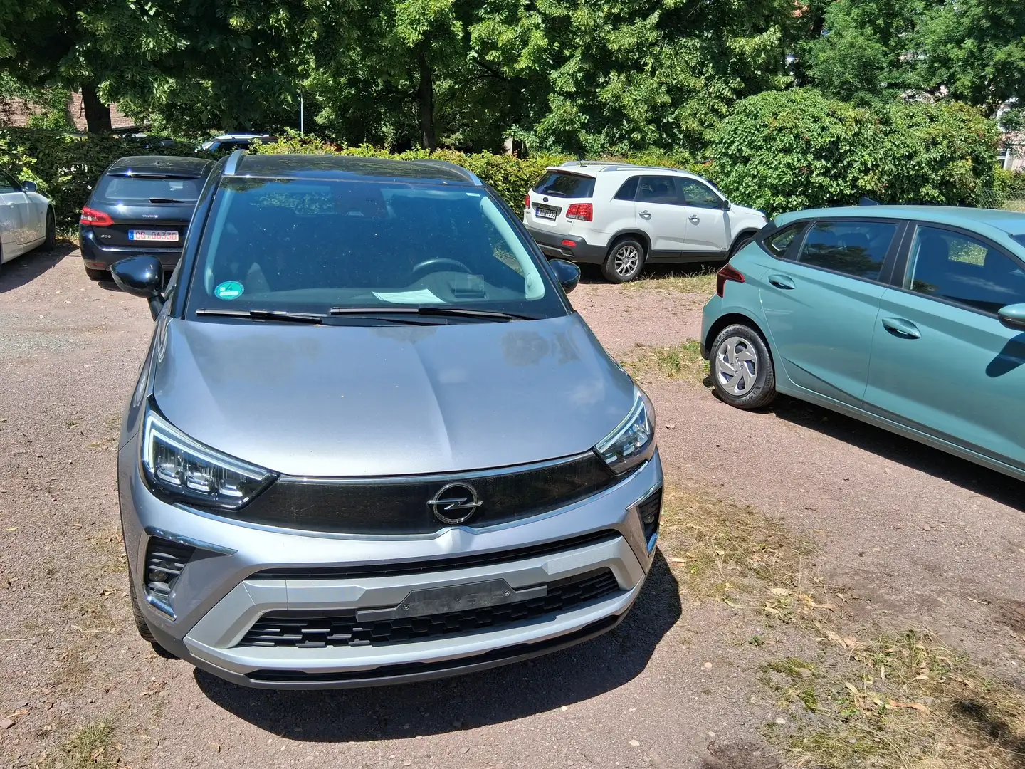 Opel Crossland X Ultimate Silber - 2