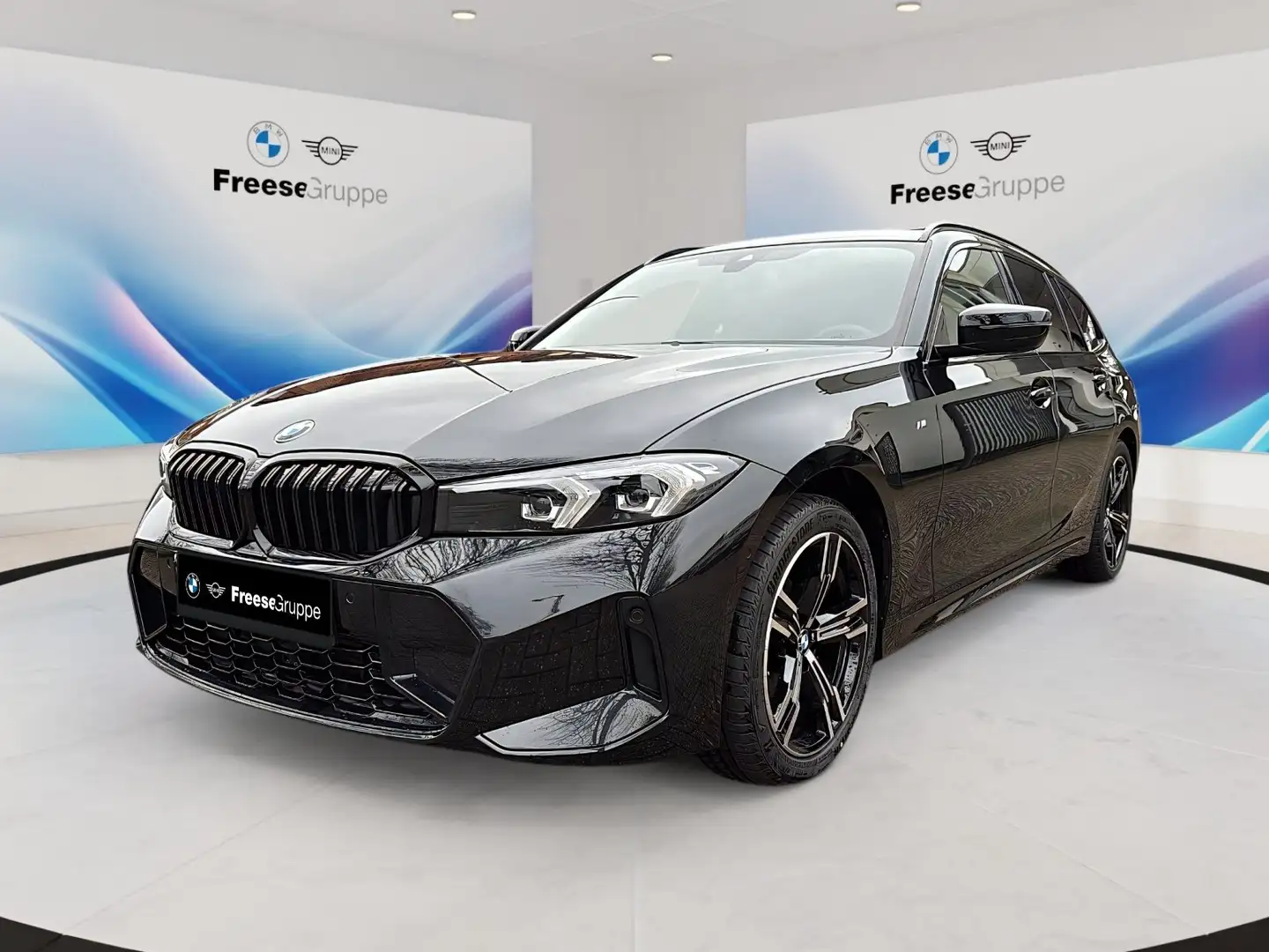 BMW 318 i Touring M Sportpaket HiFi DAB LED RFK Noir - 1