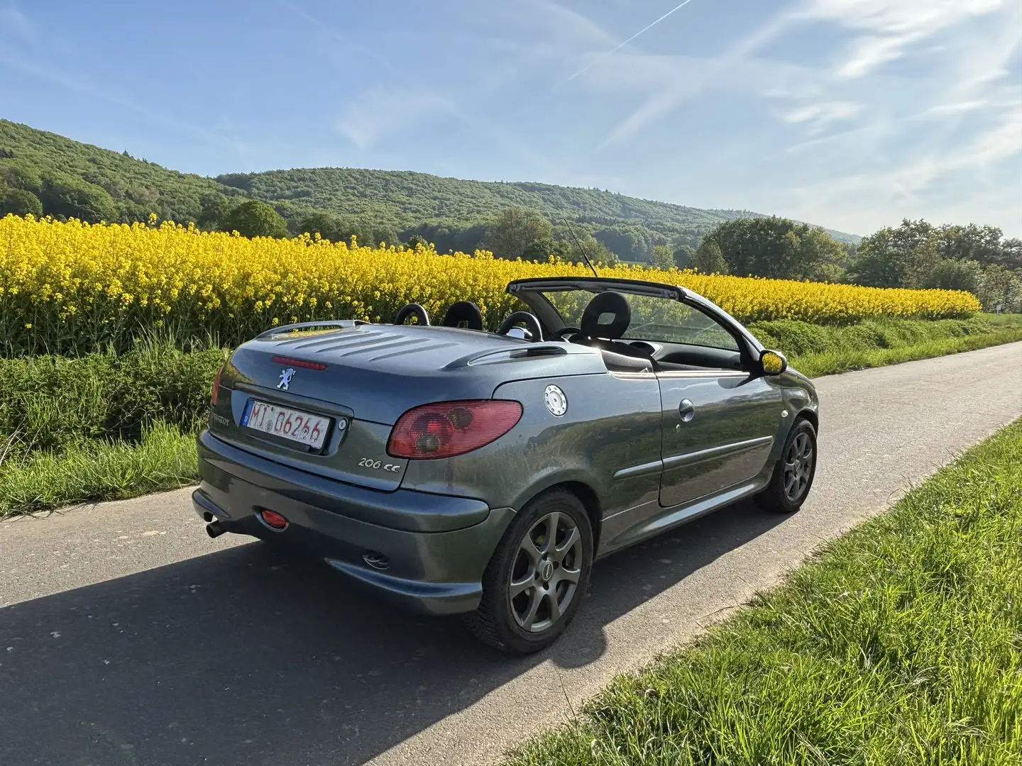 Peugeot 206 CC 110 Platinum Tüv 08/2025 Grau - 1