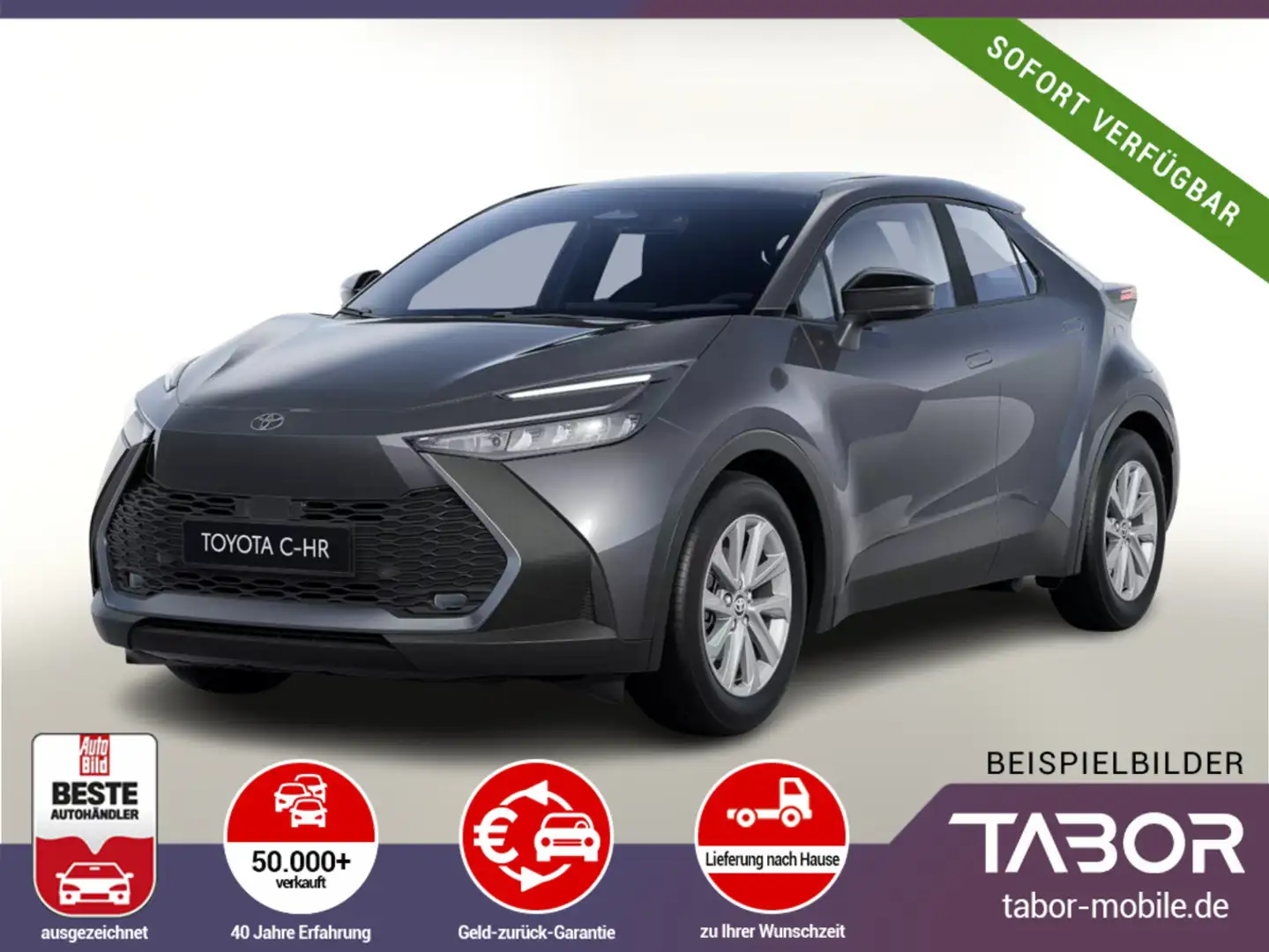 Toyota C-HR 1.8 Hybrid 140 CVT Comfort LED Nav UVP-26%* Grau - 1