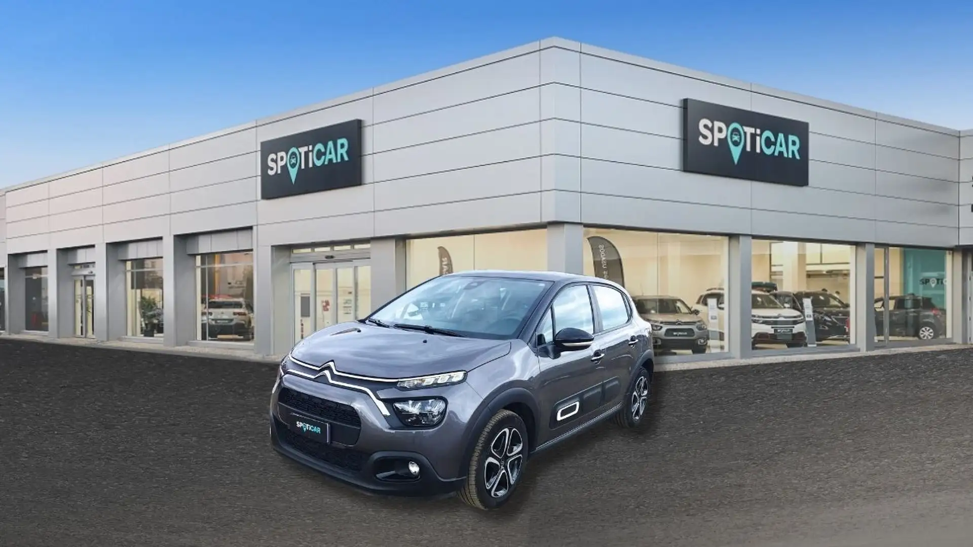 Citroen C3 PureTech 83 S&S Shine Gris - 1