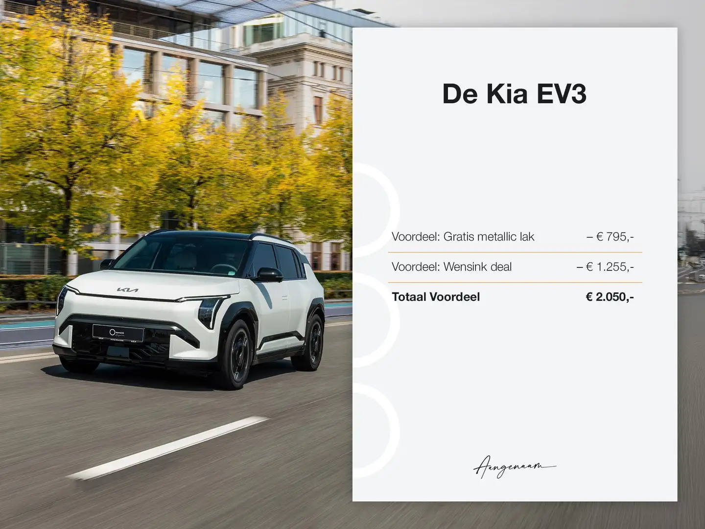 Kia EV3 GT-Line 81.4 kWh -  | private lease vanaf €604,- Zwart - 2