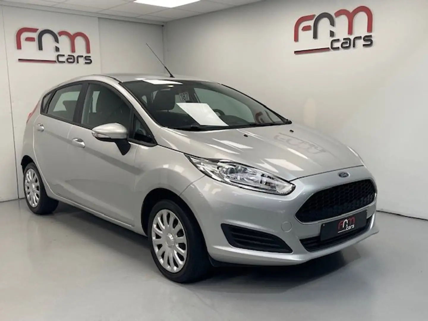 Ford Fiesta 1.0i benzine bwj2017 euro6b Led Airco Garantie Silber - 1