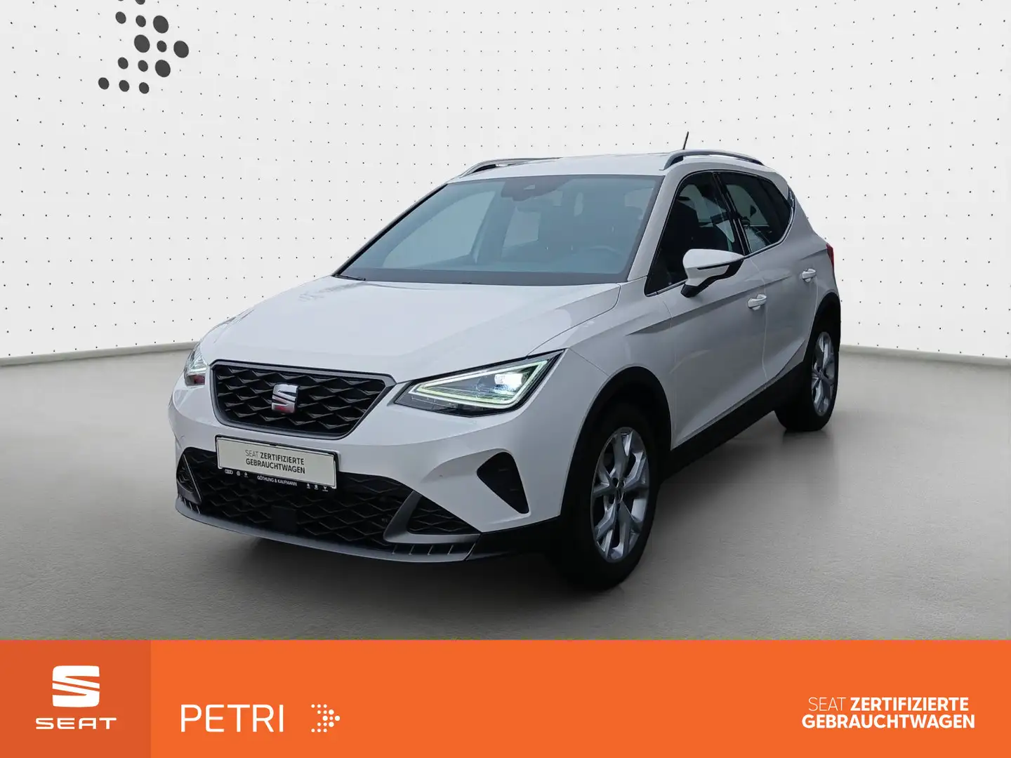 SEAT Arona FR 1.0 TSI*NAVI*Full-LED*APP*PDC* Climatro Weiß - 1