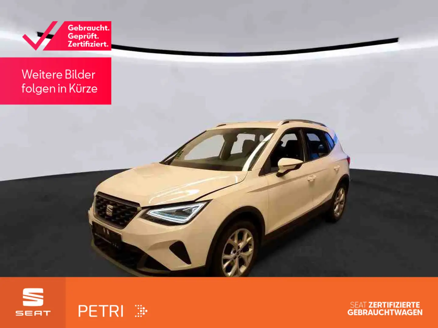SEAT Arona FR 1.0 TSI*NAVI*Full-LED*APP*PDC* Climatro Weiß - 1