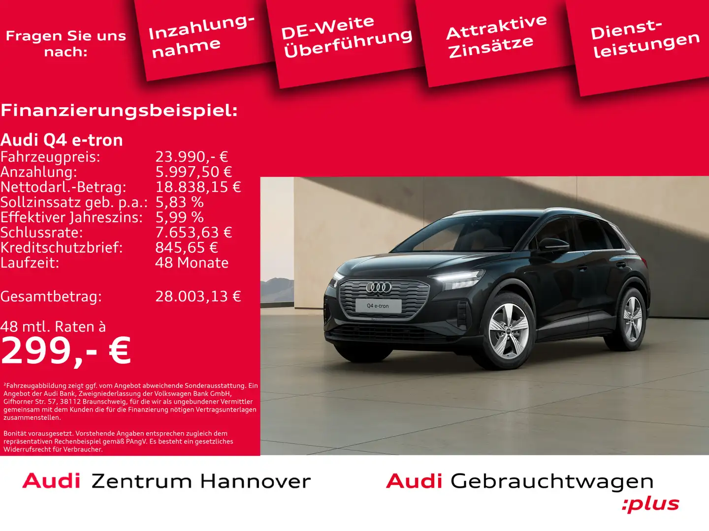 Audi Q4 e-tron 35 ACC Kamera virtual Navi Noir - 1
