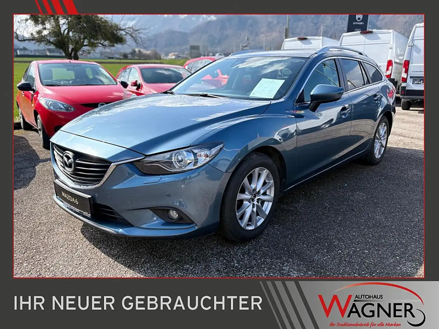 Mazda 6 Mazda6 Sport Combi CD150 Attraction Aut. Blau - 1