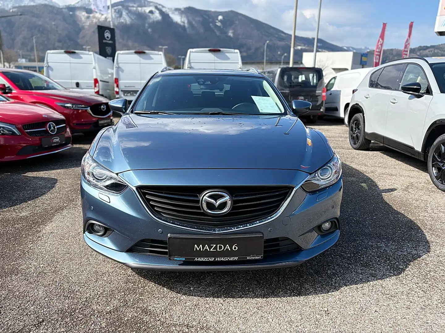 Mazda 6 Mazda6 Sport Combi CD150 Attraction Aut. Blau - 2