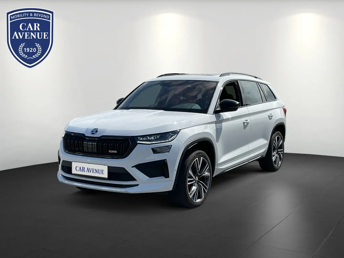 Skoda Kodiaq RS 4x4 Pano AHK Traveller Plus Weiß - 1