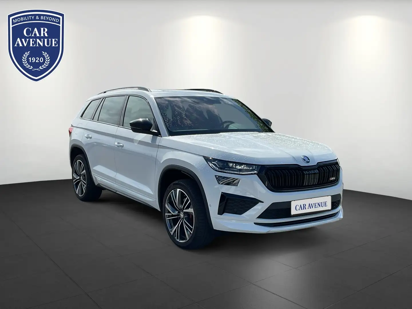Skoda Kodiaq RS 4x4 Pano AHK Traveller Plus Weiß - 2