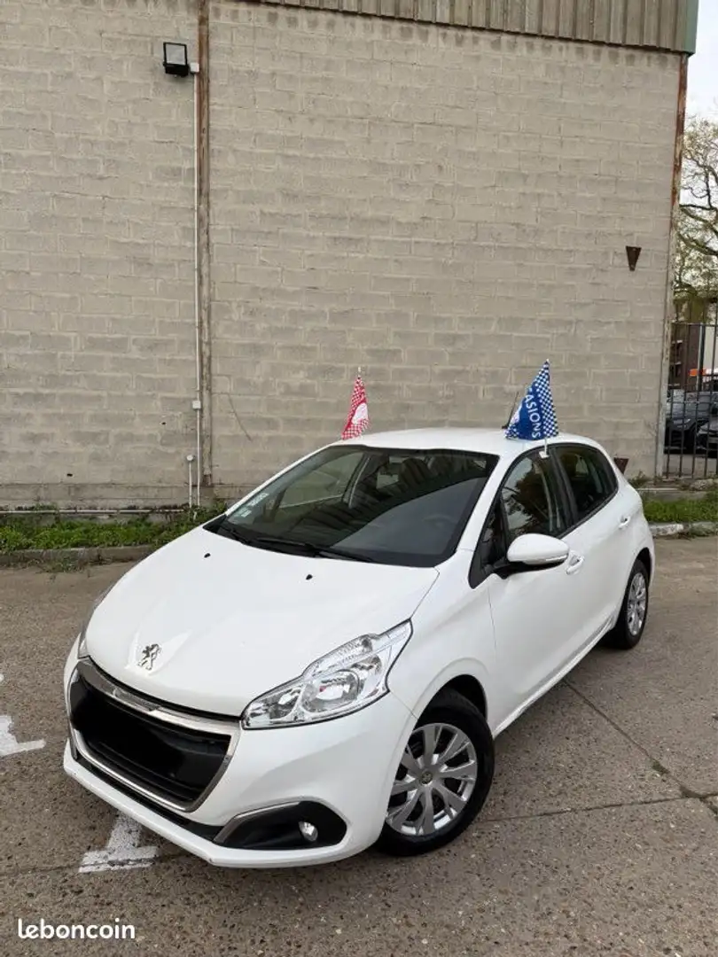 Peugeot 208 1.5 Blue HDi Phase 2 5 Portes Année 09-2020 137.000KM Certifié Garantie 6 Mois Wit - 2