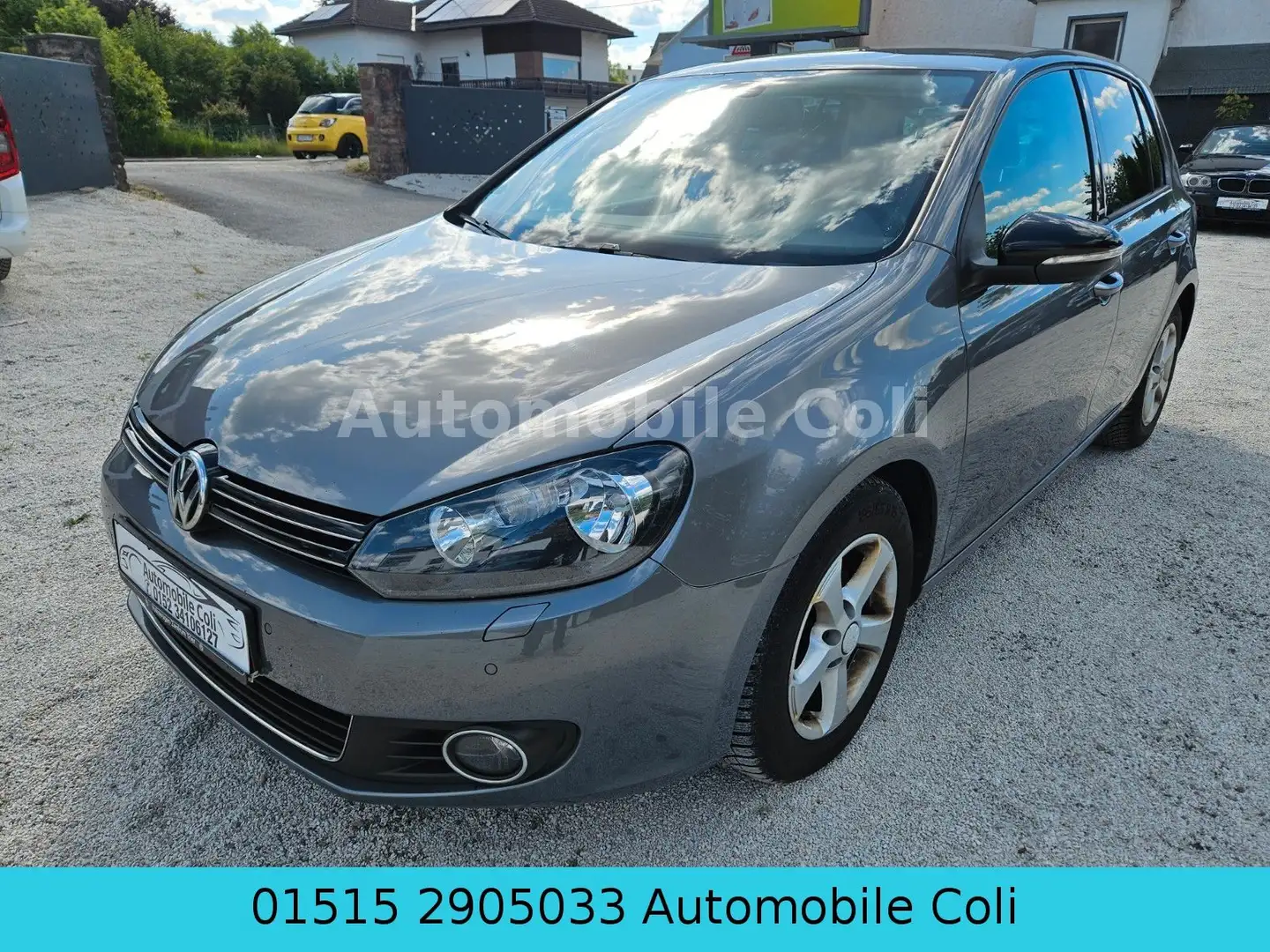 Volkswagen Golf VI Style+Navi+Alcantara+Klimaautomatik+PDC Gris - 1