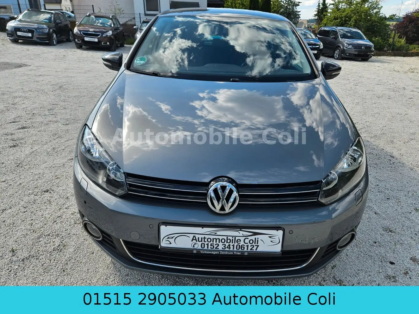 Volkswagen Golf VI Style+Navi+Alcantara+Klimaautomatik+PDC Gris - 2