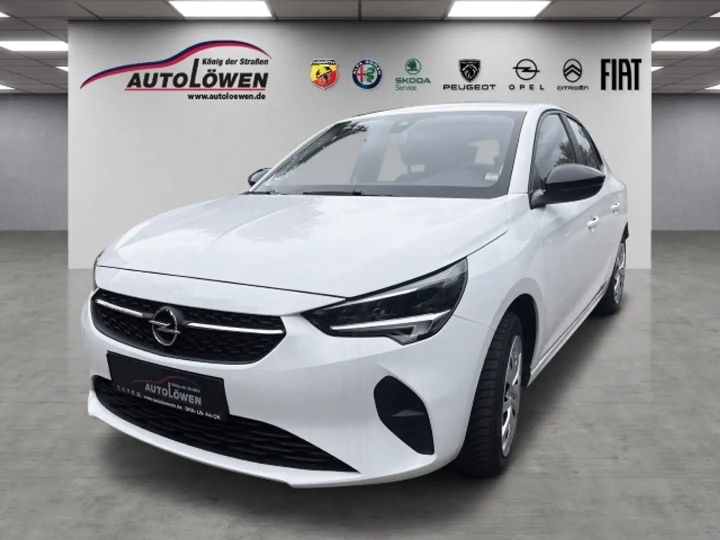 Opel Corsa F e Edition Blanc - 2