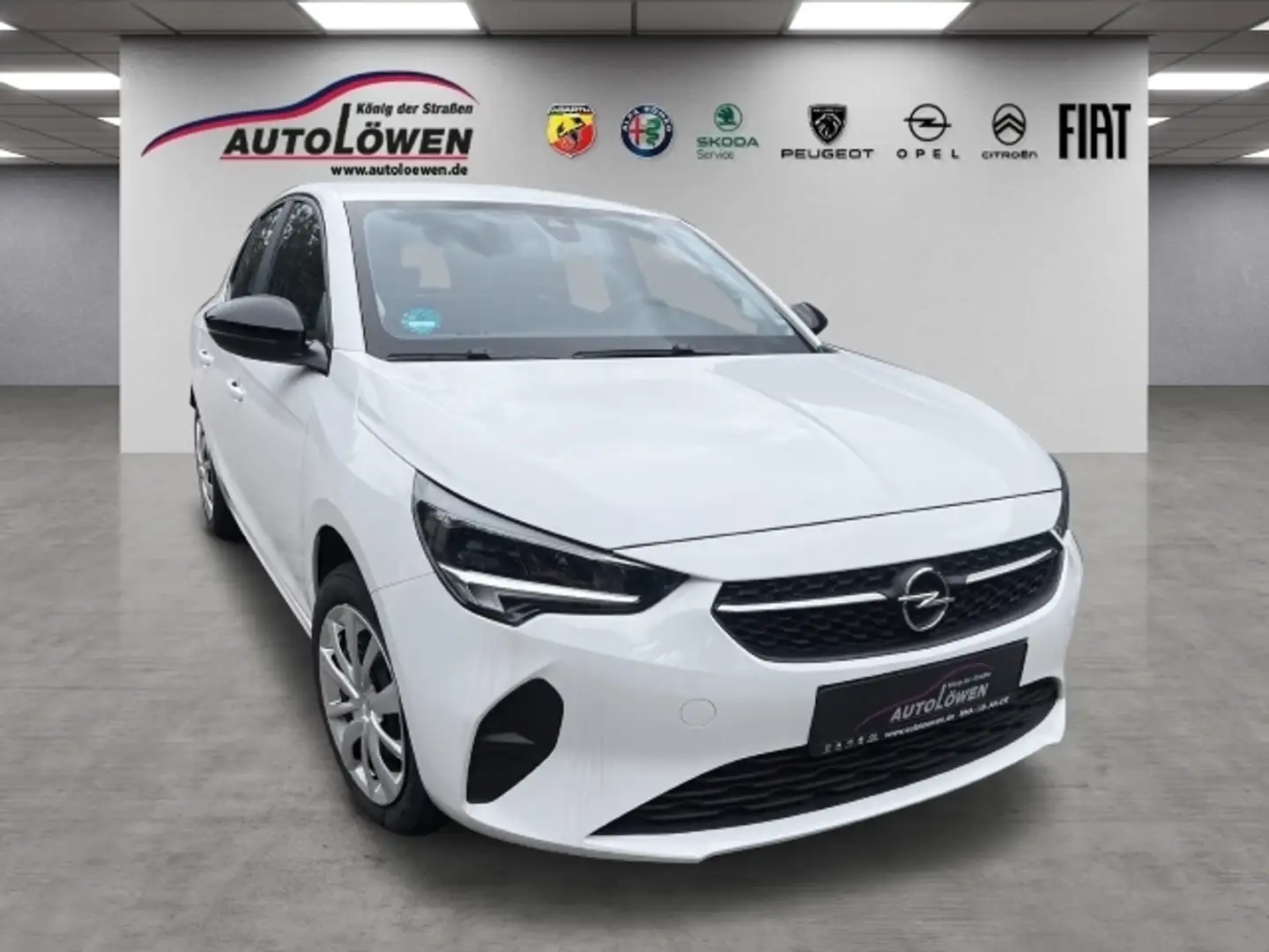 Opel Corsa F e Edition Blanc - 1