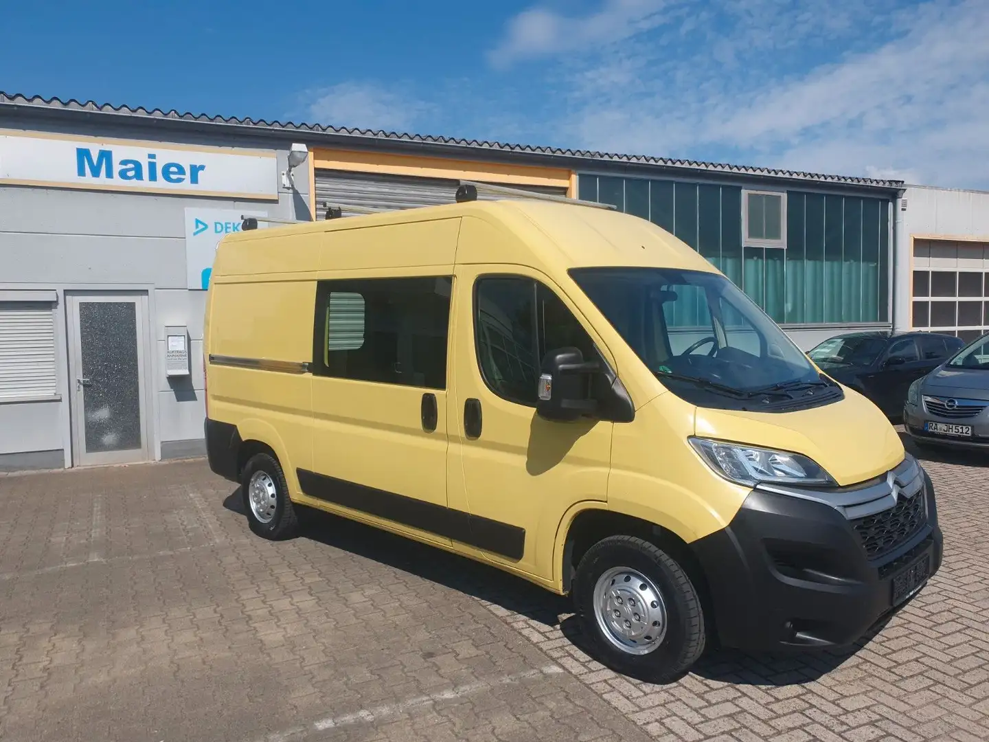 Citroen Jumper 2.2HDI 120PS Navi Klima Kamera 1Hd AHK Gelb - 1