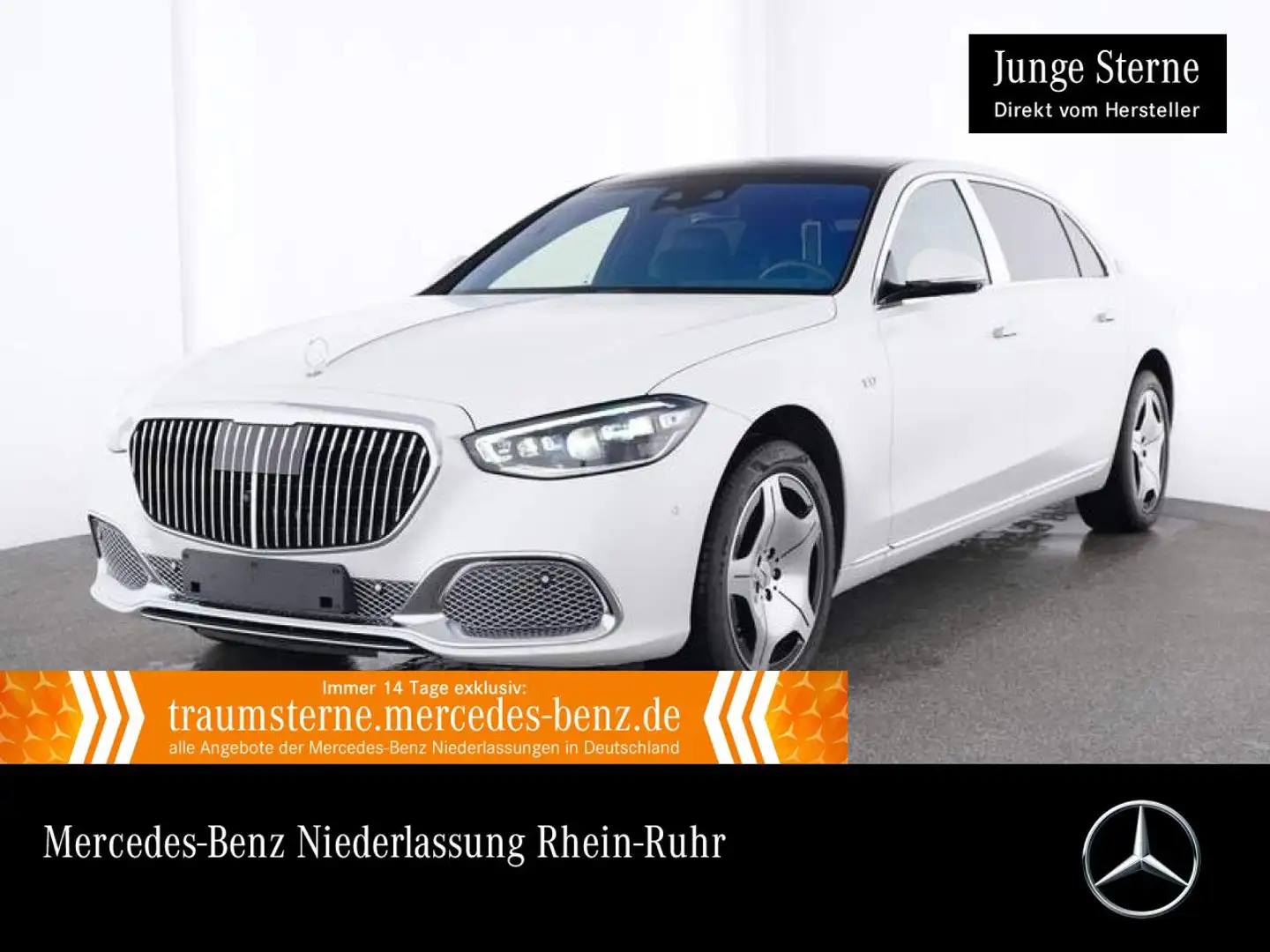 Autres S 680 Maybach/Pano/HA-Lenk/ENERGIZING/HuD/DIGITA Blanc - 1