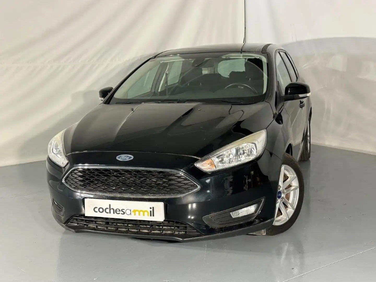 Ford Focus Sb. 1.0 Ecoboost Auto-S&S Trend+ 125 Schwarz - 1