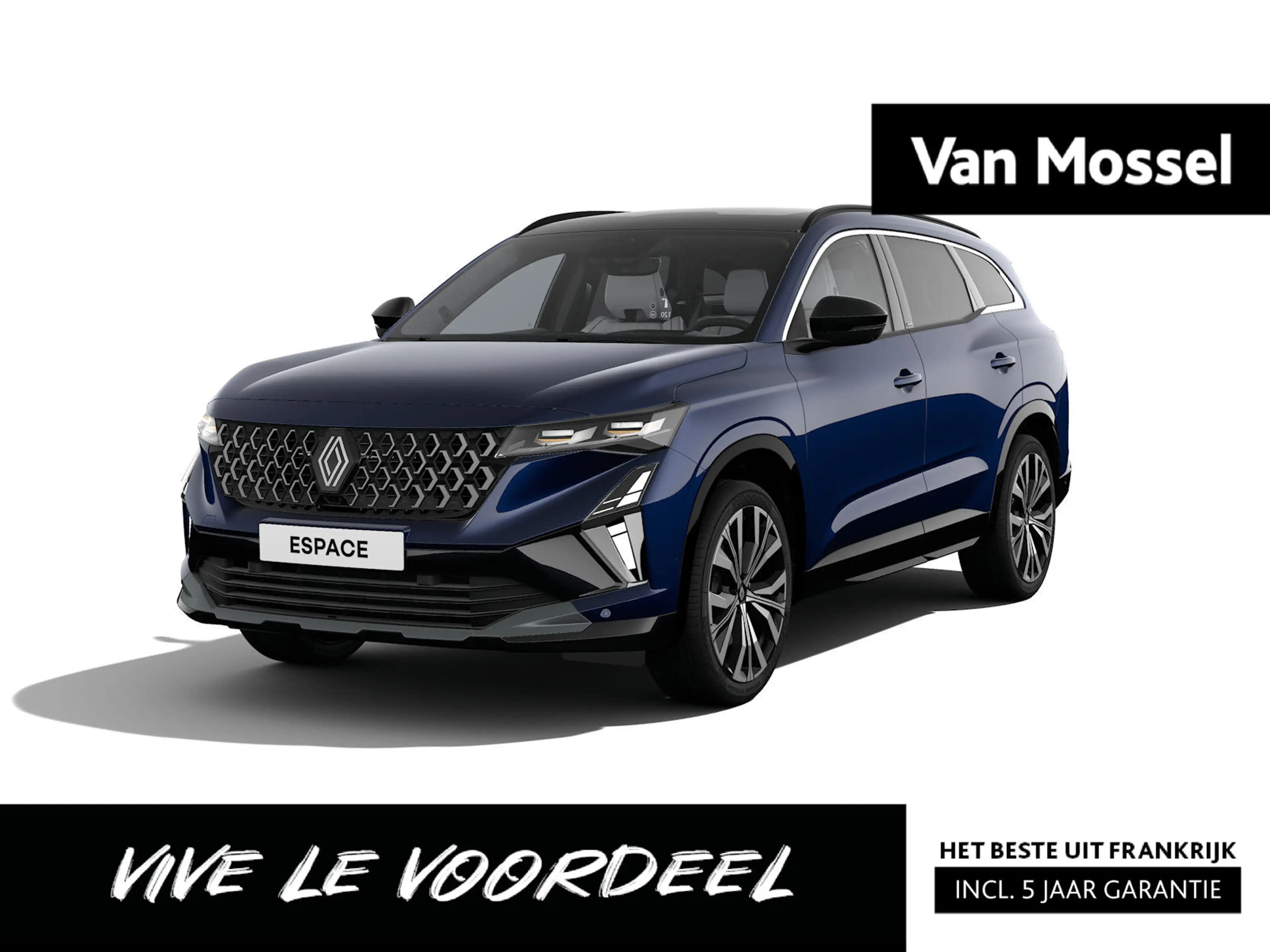 Renault Espace full hybrid 200 E-Tech Iconic 5-zits | Elektrisch