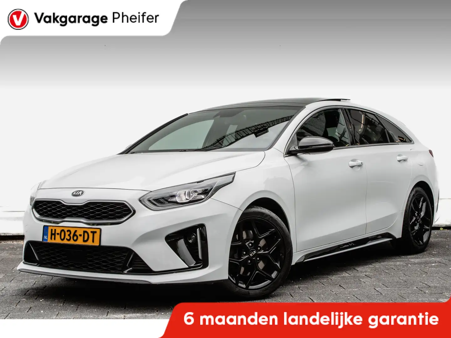 Kia ProCeed / pro_cee'd 1.0 T-GDI 120pk GT-Line Panoramadak/ Half leer/ Ca Wit - 1