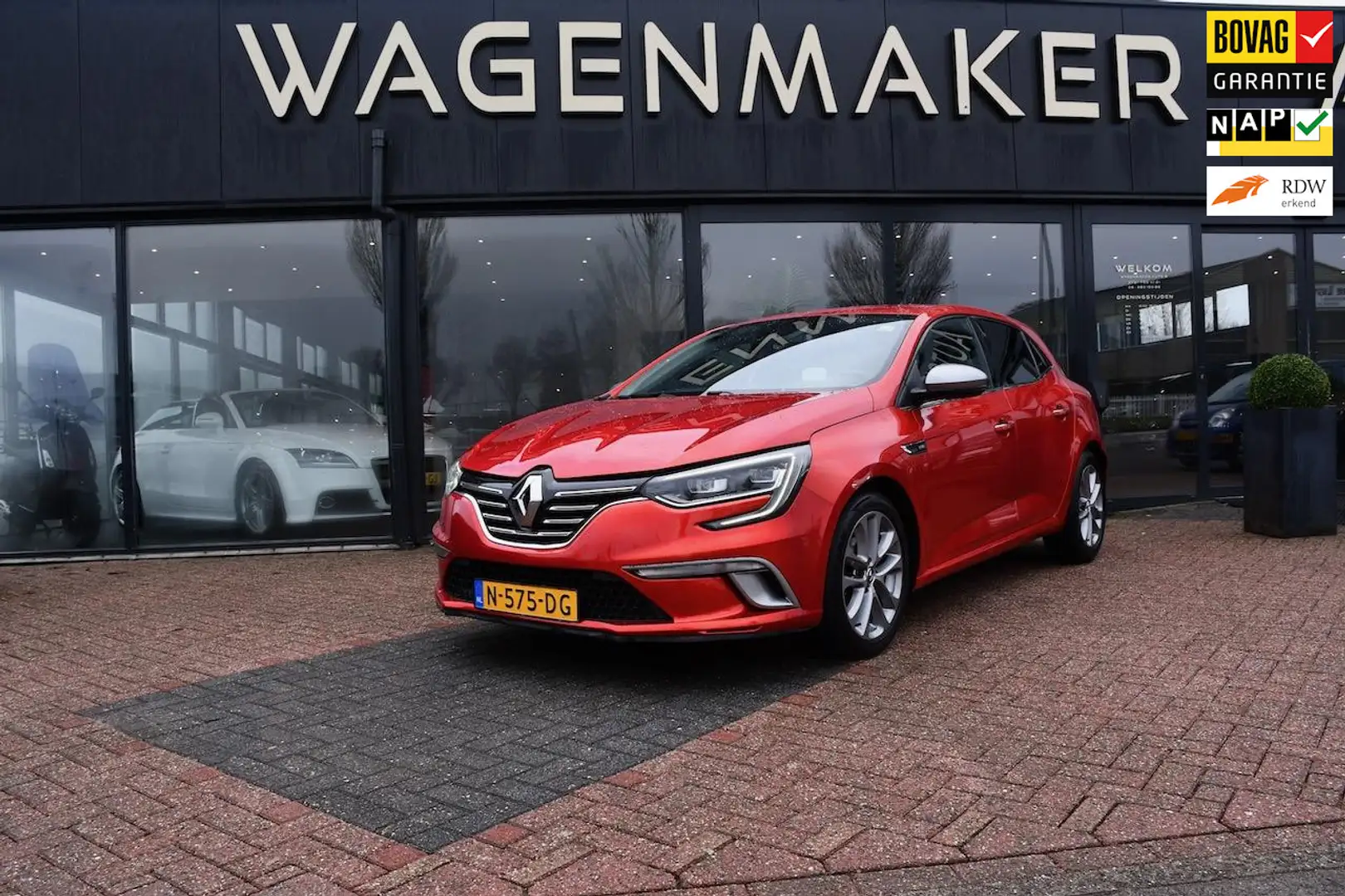 Renault Megane 1.2 TCe Série Signature Exclusiv Headup|NAVI Rood - 1