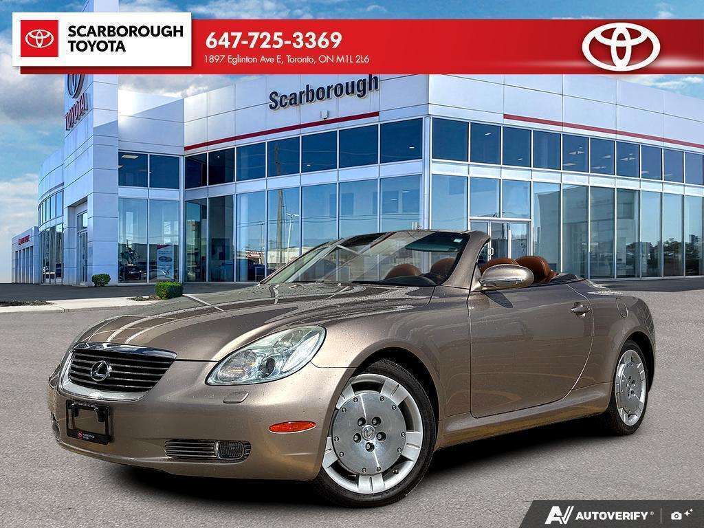 used 2002 Lexus SC car, priced at $26,995