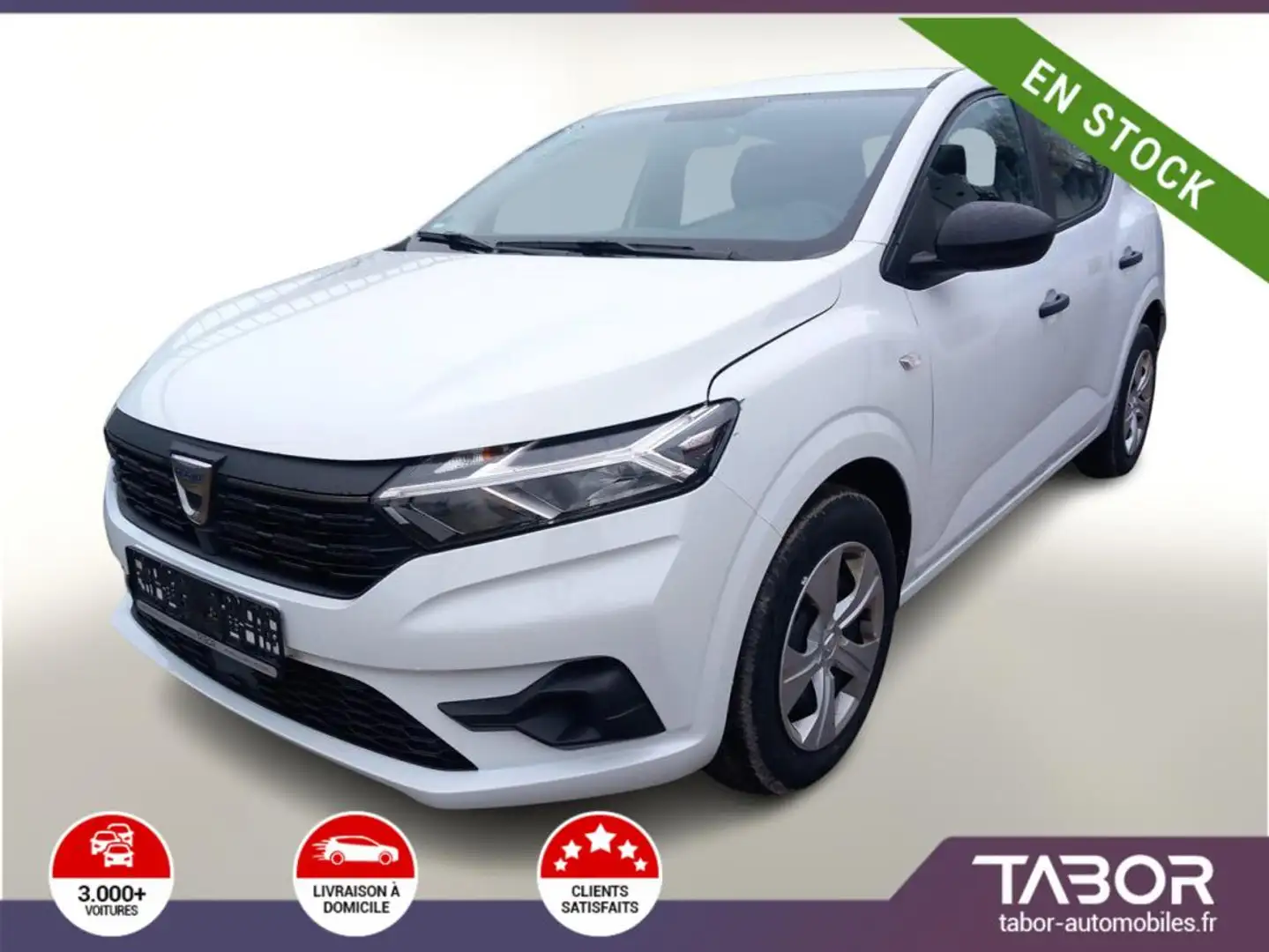 Dacia Sandero III 1.0 TCe 90 Essential LED Blanc - 1